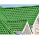 Планка конька плоского 190х190х2000 ПЭ-6018-0.5