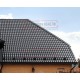 Металлочерепица Классик RAL7024 Quarzit lite-0,5