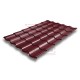 Металлочерепица Кредо RAL3005 Drap-0,45