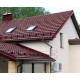 Металлочерепица Квинта плюс 3D RAL3005 Atlas-0,5