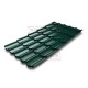 Металлочерепица Квинта плюс 3D RAL6005 Satin-0,5