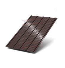 Профнастил ММ35-1000 PURMAN RAL8017-0.5
