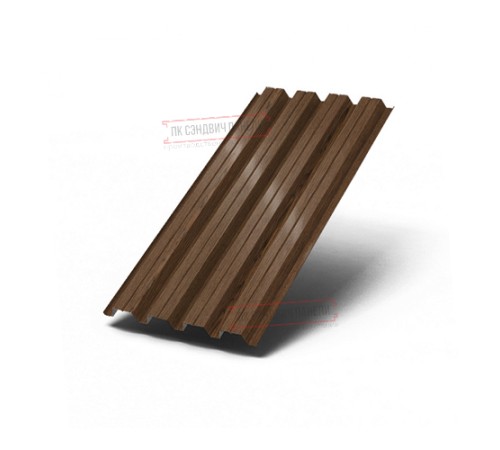 Профнастил Н60-845 ECOSTEEL-МореныйДуб-0.5