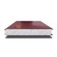 Сэндвич панели гладкие с пенополистиролом, ширина 1000 мм, толщина 20 мм, 0.5/0.5, RAL3005