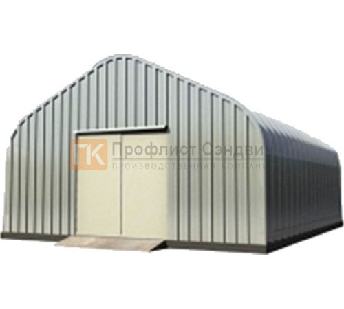 Сборно разборный ангар модель P 5.1x3.4, 2.4x2.4, 6.0