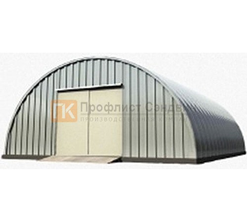Сборно разборный ангар модель S 9.1x5.2, 4.2x4.2, 3.0