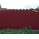 Профнастил фигурный С10 - 0,45 Окрас - Б, Drap RAL 3005 красное вино.