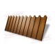 Профнастил фигурный C8 - 0,4 Print Premium Golden Wood.