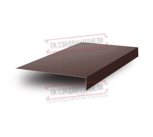 Планка карнизного свеса 200х30х2000 PURETAN-8017-0.5