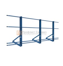 Ограждение кровли оптим универс H=900мм L=3000мм с снегозадержанием