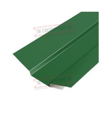 Планка ендовы верхняя 76х76х2000 Полиэстер Ral6002-0.45