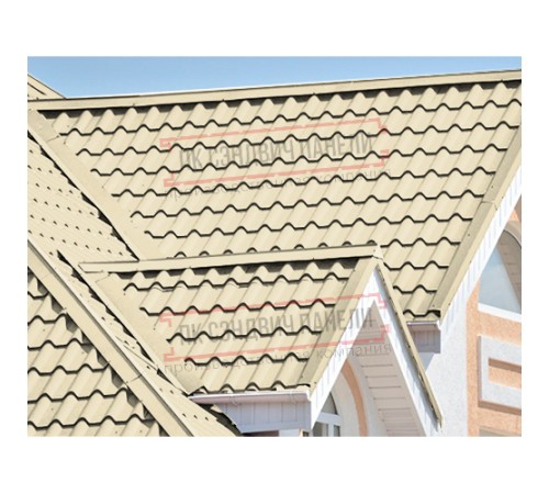 Планка конька плоского 150х150х2000 ПЭ-1015-0.5