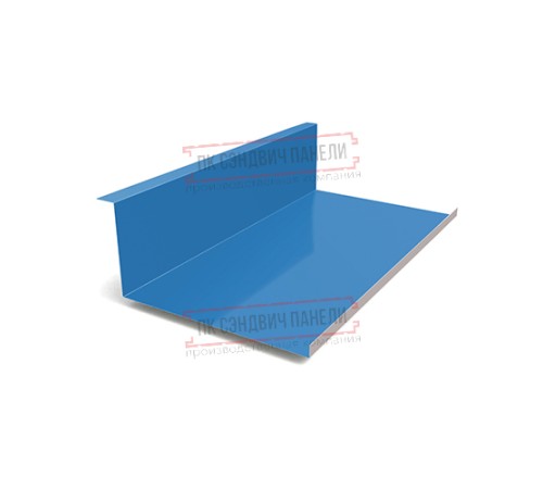Планка примыкания нижняя 250х122х2000 Norman ПЭ-5015-0.5