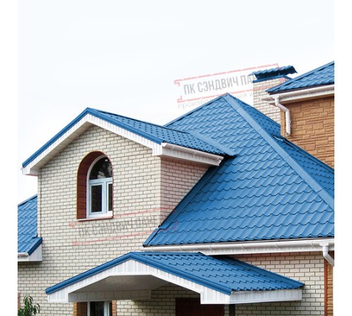 Планка примыкания нижняя 250х122х2000 Norman ПЭ-5015-0.5