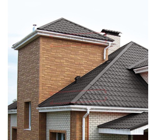 Планка угла внутреннего 115х115х2000 PURETAN-RR32-0.5