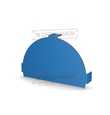 Заглушка конька круглого простая Norman ПЭ-5015-0.5