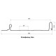Кликфальц Line 0,45 Drap ST RAL6005 зеленый мох