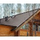 Кликфальц Line 0,45 Drap RAL8017 шоколад с пленкой на замках