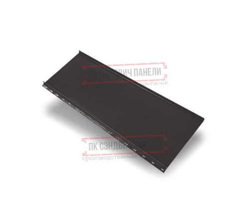 Кликфальц mini 0,45 Drap RR32 темно-коричневый с пленкой на замках