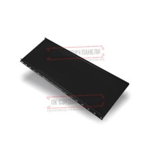 Кликфальц mini 0,5 Rooftop Matte RAL9005 черный с пленкой на замках