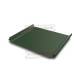 Кликфальц Pro 0,5 GreenCoat PuRALBT, matt RR11 темно-зеленый (RAL6020 хромовая зелень) с пленкой на замках
