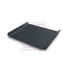 Кликфальц Pro 0,5 GreenCoat PuRALBT, matt RR2Н3 (RAL7016 антрацитово-серый) с пленкой на замках