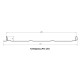 Кликфальц Pro Line 0,45 Drap RAL8017 шоколад с пленкой на замках