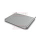 Кликфальц Pro Gofr 0,5 Satin Мatt RAL9006 бело-алюминиевый с пленкой на замках