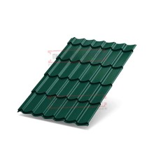 Металлочерепица Макси RAL6005 Viking E-0.5