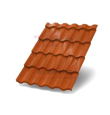 Металлочерепица Монтекристо-SL Copper/Copper AGNETA-20-0.5