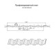 Профнастил НС35-1000 Norman RAL-6018-0.5