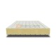 Сэндвич панели без замков с пенополиизоциануратом, ширина 1000 мм, толщина 80 мм, 0.5/0.5, RAL9002