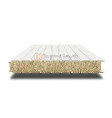 Сэндвич-панель для холодильных камер с минеральной ватой, ширина 1200 мм, толщина 180 мм, 0.5/0.5, RAL9003