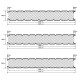Сэндвич-панель для холодильных камер с пенополиуретаном, ширина 1200 мм, толщина 160 мм, 0.5/0.5, RAL2004