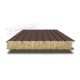 Сэндвич панели стеновые с минеральной ватой, ширина 1000 мм, толщина 300 мм, 0.5/0.5, RAL8017