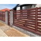 Крепежная планка нижняя Texas 0,5 Velur RAL 3009 оксидно-красный