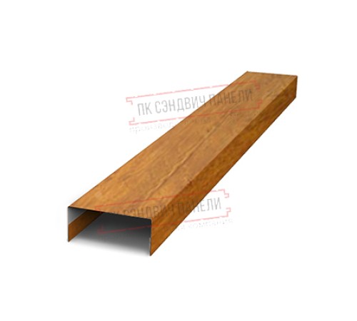 Крепежная планка нижняя Texas 0,45 Print Elite Golden Wood