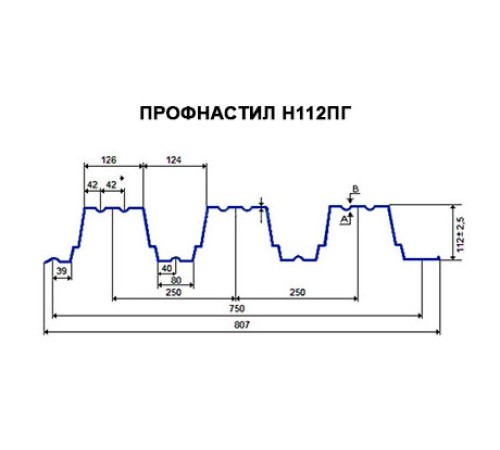 Профнастил H112ПГ-1.2, для бескаркасных ангаров, Полиэстер RR32