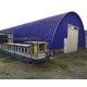 Профнастил H112ПГ-1.2, для бескаркасных ангаров, Полиэстер RAL 5002