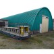 Профнастил H112ПГ-0.9, для бескаркасных ангаров, Полиэстер RAL 5021