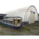 Профнастил H112ПГ-1.2, для бескаркасных ангаров, Полиэстер RAL 9003
